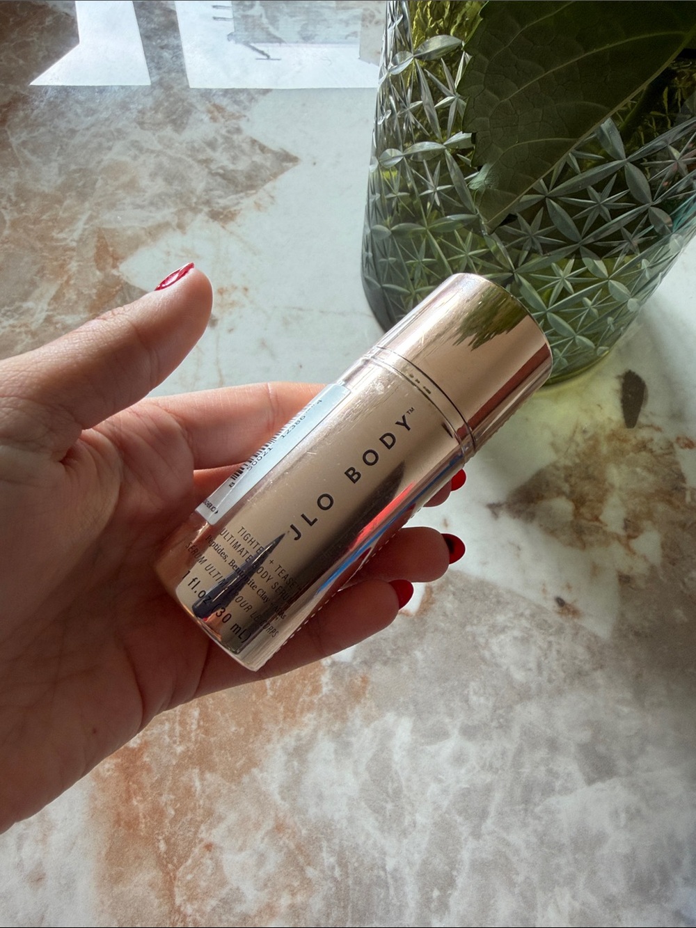 NEW SEALED JLO Beauty Tighten + Tease Ultimate Body Serum 1fl. Oz Travel Size